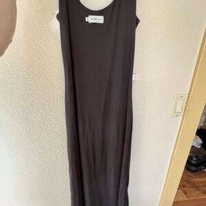 Women's Black Maxi Dress by Bump Suit